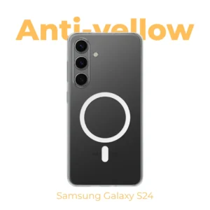 premium crystal shield "always clear" anti yellowing case