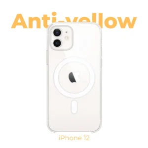 premium crystal shield "always clear" anti yellowing case