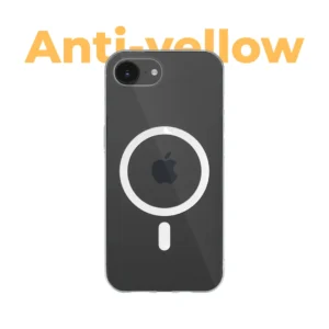 premium crystal shield "always clear" anti yellowing case
