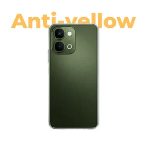 premium crystal shield "always clear" anti yellowing case
